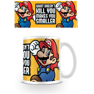 Pyramid Super Mario mok - beker - What doesn't kill you makes you smaller