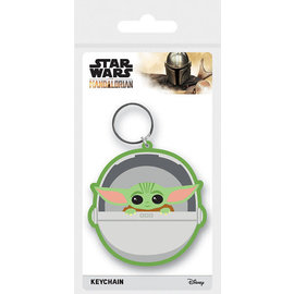 Pyramid Star Wars Mandalorian - The Child rubber keychain