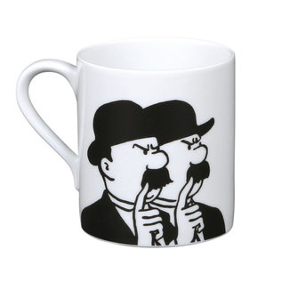 moulinsart Tim und Struppi Kaffeetasse - Schulze und Schultze