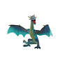 Bullyland figuur - Draak vliegend turquoise sprookjesfiguur