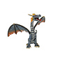 Bullyland Dragon sitting blue & silver