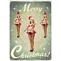 Lip International Pack of 5 christmas cards with envelope