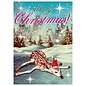 Lip International Pack of 5 christmas cards with envelope