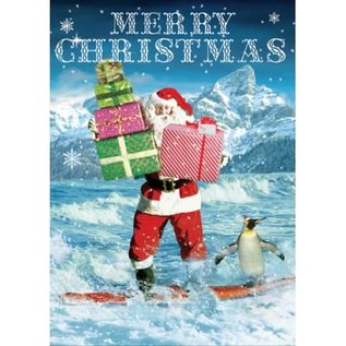 Lip International Pack of 5 christmas cards with envelope