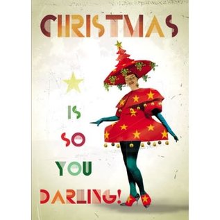 Lip International Decor pack of 5 christmas cards 14,8x10,6 cm with envelope