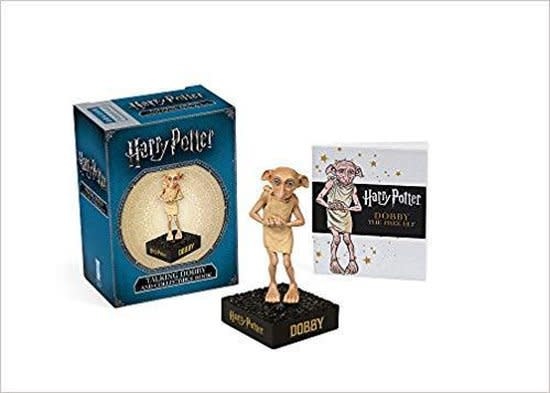 Harry Potter Talking Dobby and collectable book - collectura