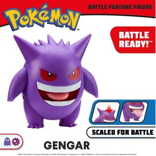 Jazwares Pokémon Battle Feature Figure Gengar