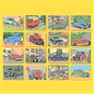moulinsart Tintin booklet with 16 postcards - Cars