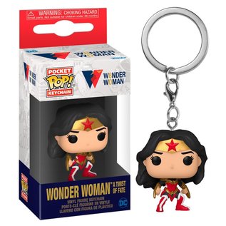 Funko Pocket Pop! Schlüsselanhänger Wonder Woman - A Twist of Fate