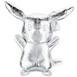 Jazwares Pokémon pluche - Silver Pikachu - 25th Anniversary - 24 cm