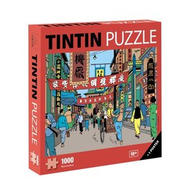 moulinsart Tim und Struppi Puzzle Die Strasse in Shanghai - 1000 Stücke