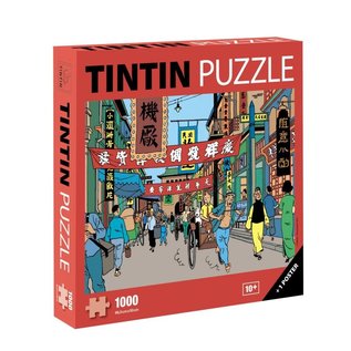 moulinsart Tintin puzzle The Street of Shanghai - 1000 pieces