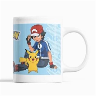 Hole in the Wall Pokémon mug Ash with Pikachu