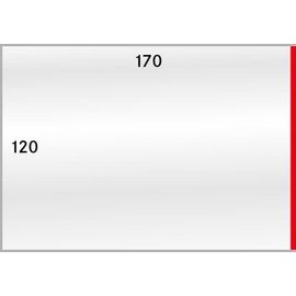 Lindner Glasklare Hüllen 170x120 mm - 50 Stück