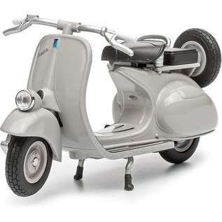 Welly Vespa scooter collection - Vespa 125CC grau 1:18