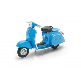 Welly Vespa scooter collection - Vespa 150 CC blau 1:18
