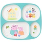 Petit Jour Peppa Pig plate with compartments - Melamine
