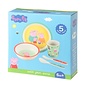 Petit Jour Peppa Big servies set 5-delig Melamin