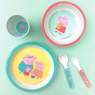 Petit Jour Peppa Big servies set 5-delig Mepal