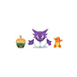 Jazwares Pokémon Battle Figure Set - Appletun + Haunter + Charmander