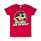 Logoshirt T-Shirt Slim Fit Wonder Woman: Girls Will Save The World