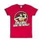 Logoshirt T-Shirt Star Wonder Woman: Girls Will Save The World