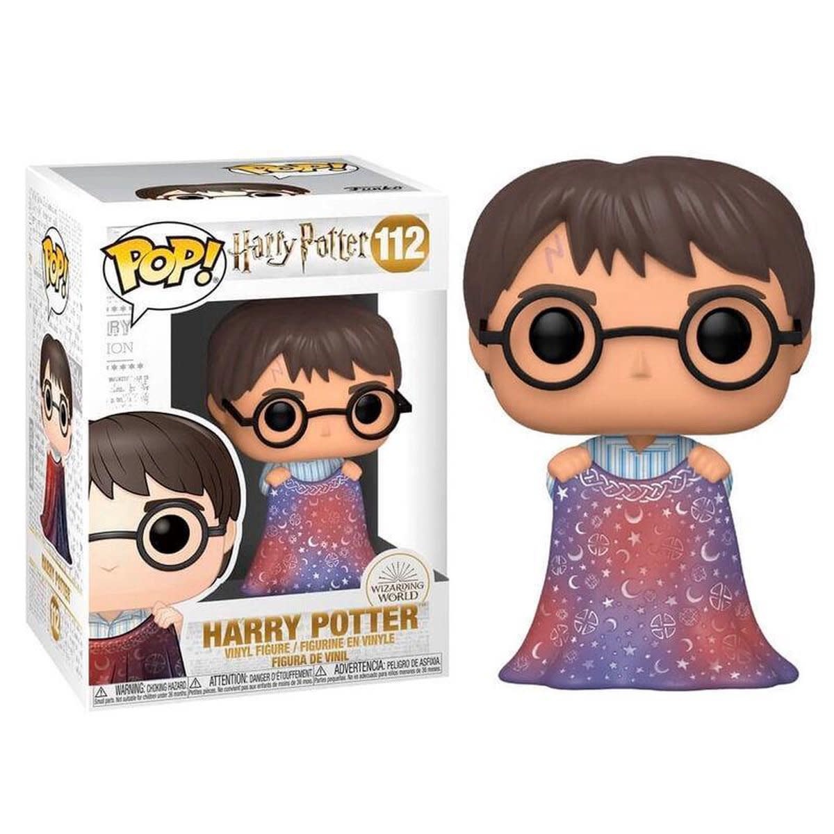 Funko Pop! Harry Potter 112 Harry with Invisibility Cloak - collectura