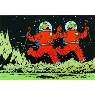 moulinsart Tintin magnet Explorers on the Moon