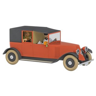 moulinsart Tim und Struppi Auto 1:24 #25 Das rote Renault Taxi