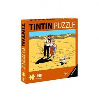 moulinsart Tim und Struppi Puzzle + 1 Poster - Land des Durstes - 500 Teile - 50x34cm
