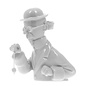 moulinsart Tintin porcelain buste - Professor Calculus