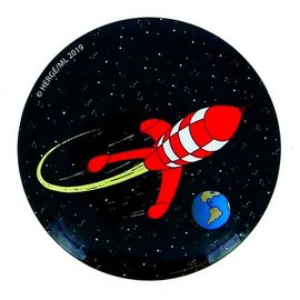 moulinsart Tintin magnet The moon rocket