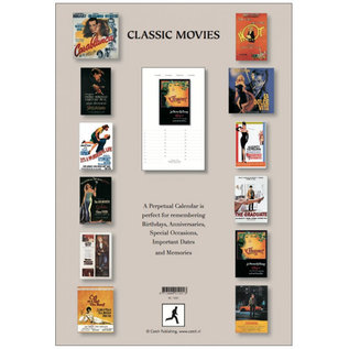 Catch Publishing Classic Movies Everlasting Calendar