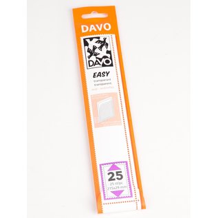 Davo Klemmstreifen Easy transparant T25 215 x 29 mm - 25 Stück