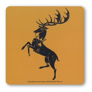 Logoshirt Game Of Thrones coaster - Baratheon