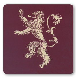 Logoshirt Game Of Thrones coaster - Lannister