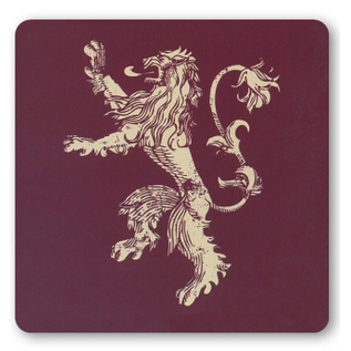 Logoshirt Game Of Thrones coaster - Lannister