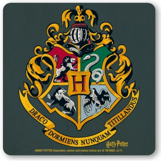 Logoshirt Harry Potter  coaster - Hogwarts Logo