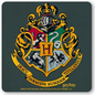 Logoshirt Harry Potter - Hogwarts Logo - Coaster