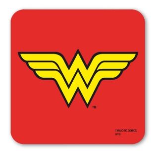 Logoshirt DC - Wonder Woman - Logo - Coaster