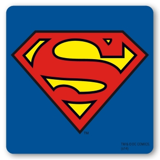 Logoshirt DC Comics coaster - Superman  Logo