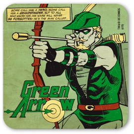 Logoshirt DC Comics coaster - Green Arrow