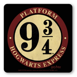 Logoshirt Harry Potter coaster - Platform 9 3/4