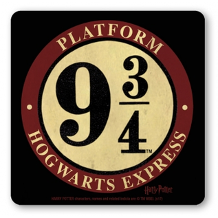 Logoshirt Harry Potter coaster - Platform 9 3/4