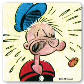 Logoshirt Popeye - What The Hell... - Coaster