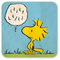 Logoshirt Peanuts coaster - Woodstock