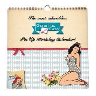 Geronimo Pin Up Birthday Calendar