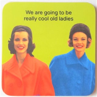 Cath Tate Cath Tate coaster - Cool old ladies