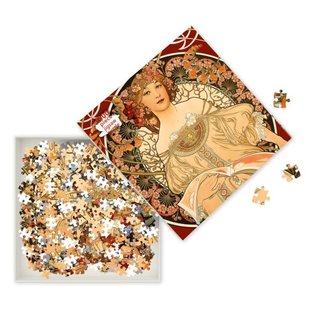 Flame Tree Publishing Puzzle Alphonse Mucha Reverie - 1000 pieces