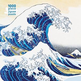 Flame Tree Publishing Puzzle Katsushika Hokusai Die große Welle - 1000 Teile
